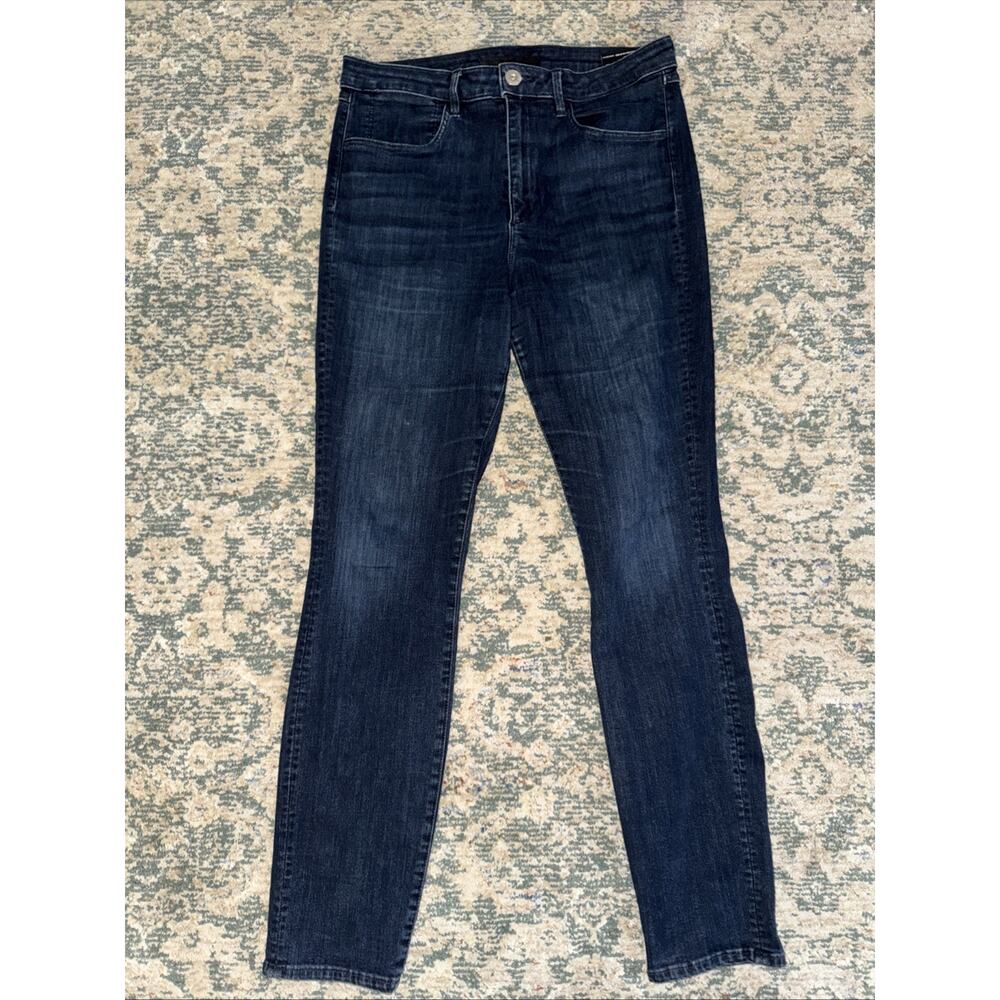 3x1‎ Women's JAMES W3 Channel Seam High Rise Skinny Stretch Jeans 31